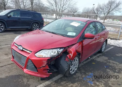 2012 Ford Focus Se z USA, uszkodzony, nr VIN 1FAHP3F20CL380779